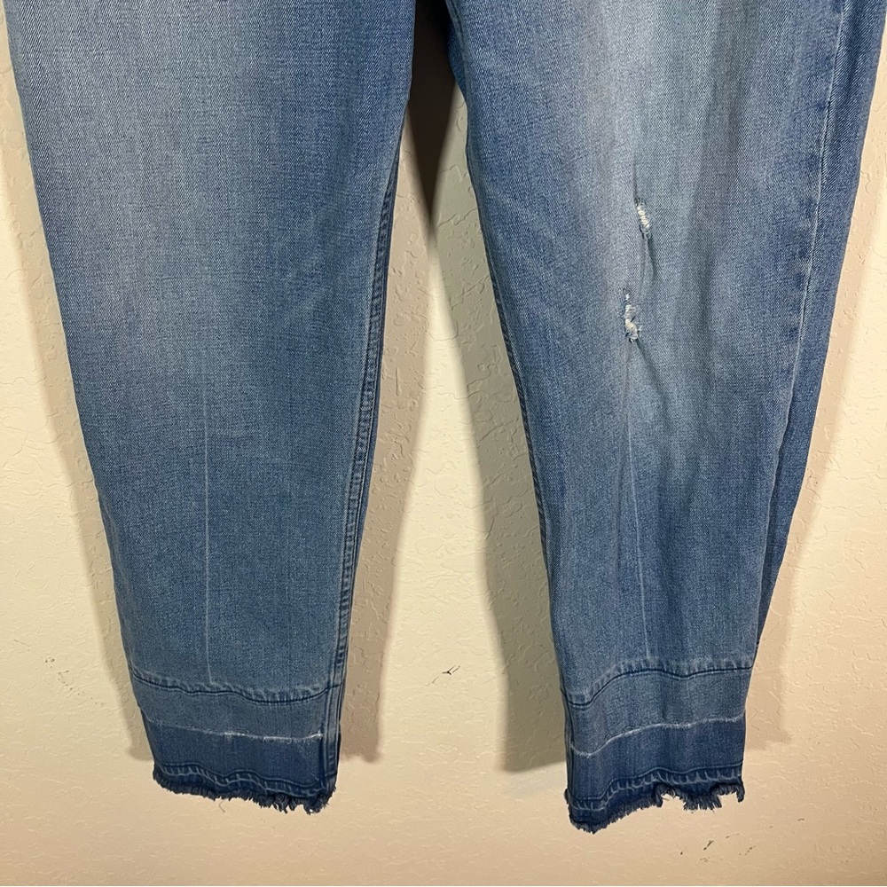 Abercrombie & Fitch Ultra High Rise Ankle Straight Curve Love Jeans Size 12 / 31 - Picture 5 of 11
